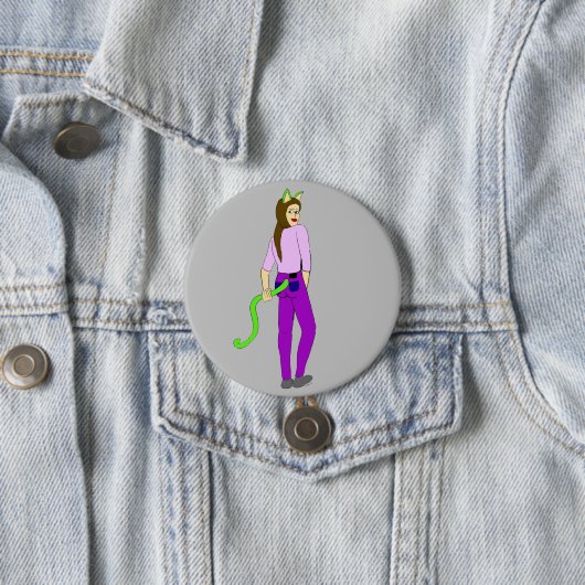 keukenknop ronde button 7,6 cm (In situ)