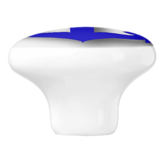 Keukenknop voor buisbevestiging keramische knop (Zijkant)