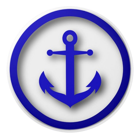 Keukenknop voor buisbevestiging keramische knop (Voorkant)