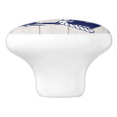 Keukenknop voor buisbevestiging keramische knop (Zijkant)