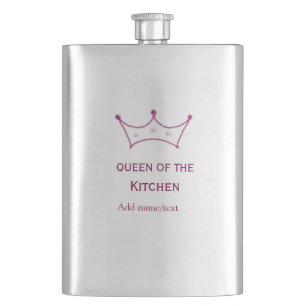 keukenkoningin mauve kroon kook chef naam flacon