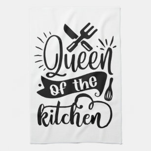 Keukenkoninklijk: Koningin van de Keuken Theedoek