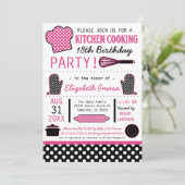 Keukenkookfeest Kaart (Staand voorkant)