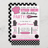 Keukenkookfeest Kaart (Voorkant / Achterkant)