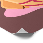 Keukenkopkattenpanorama-afbeelding Poster (Hoek)