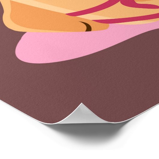 Keukenkopkattenpanorama-afbeelding Poster (Hoek)