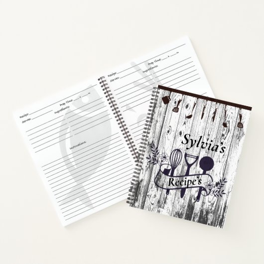 Keukenkronieken: een rustiek recept notitieboek (Binnen)