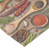 Keukenkruiden & Specerijen Tafel Runner Medium Tafelloper (Hoek)