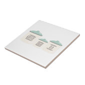 Keukenkruisters Tegeltje (Zijkant)