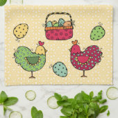 Keukenkuikens Theedoek (Gevouwen)