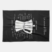 Keukenkunst Italiaanse Espresso koffiemoka pot Theedoek (Horizontaal)