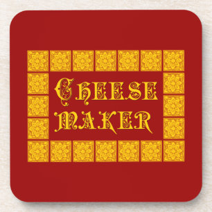 Keukenkunst met kaasmaker Drankjes Onderzetter