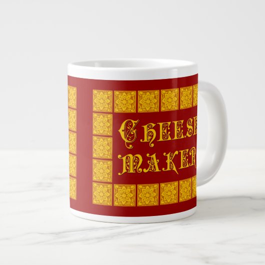  Keukenkunst met kaasmaker Grote Koffiekop (Voorkant rechts)