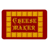  Keukenkunst met kaasmaker Magneet (Horizontaal)