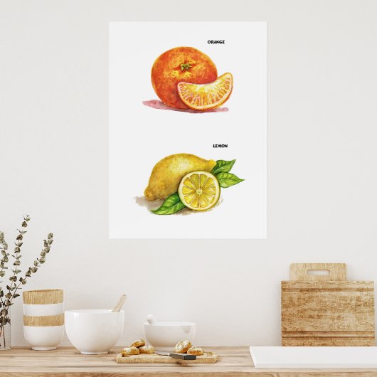 Keukenkunst Poster (Keuken)