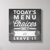 Keukenkunstschilderafdrukken Canvas Afdruk (Voorkant)