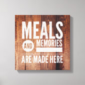 Keukenkunstschilderafdrukken Canvas Afdruk (Voorkant)