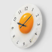 Keukenkussen van gebakken eieren grote klok (Hoek)