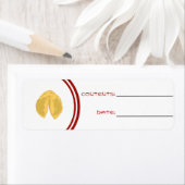 Keukenlabel - Neem eten - Fortune Cookie Etiket (Insitu)