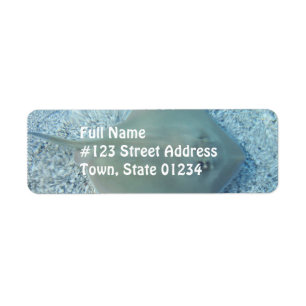 Keukenlabel voor streekstralen vers water etiket