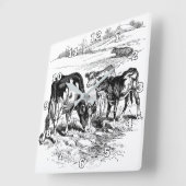 Keukenland van de  koe van de Koopkamer Vierkante Klok (Hoek)