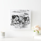 Keukenland van de  koe van de Koopkamer Vierkante Klok (Huis)