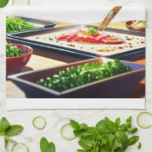 Keukenlenzen Theedoek (Gevouwen)