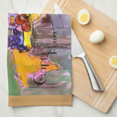 Keukenlinens uit Frankrijk en Italië, Tea Towel Theedoek (Quarter Fold)