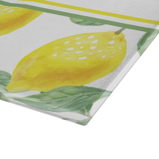 Keukenluiers en bladeren | Aangepast monogram Snijplank (Hoek)