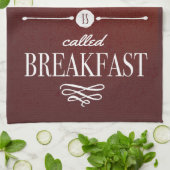 Keukenmaaltijd zonder wijn theedoek (Gevouwen)