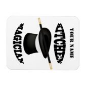 Keukenmagiër Chef Cook Custom Photo Magnet Magneet (Horizontaal)