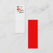 Keukenmagisch Retro Mini Bladwijzer Visitekaartje (Voorkant / Achterkant)