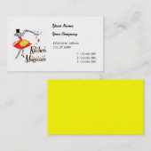 Keukenmagisch Visitekaartje van het Retro (Voorkant / Achterkant)