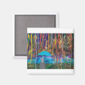 Keukenmagneet Fine Art Schilderij Print Magneet (Voorkant / Achterkant)