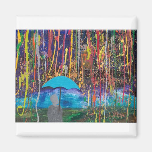 Keukenmagneet Fine Art Schilderij Print Magneet (Voorkant)