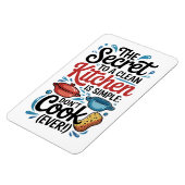 Keukenmagneet – Het geheim van een schone keuken Magneet (Linkerzijde)