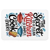 Keukenmagneet – Het geheim van een schone keuken Magneet (Horizontaal)