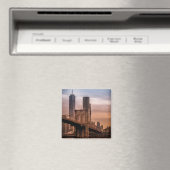 Keukenmagneet van Brooklyn Bridge Magneet (Insitu (Vaatwasser))
