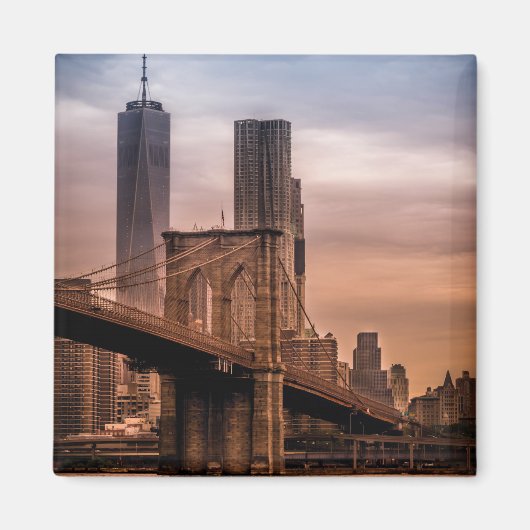 Keukenmagneet van Brooklyn Bridge Magneet (Voorkant)