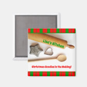 Keukenmagneet voor bakkersgereedschappen voor fee magneet (Voorkant / Achterkant)