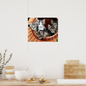 Keukenmandje Poster (Keuken)