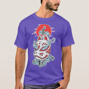 Keukenmasker met Katana Sword, Anime Fan T-shirt