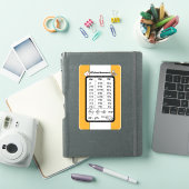 Keukenmeethelper in Marigold Sticker (iPad Cover)