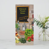 keukenmenu menu (Staand voorkant)