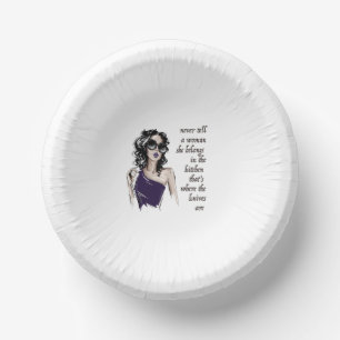 Keukenmessen horen erbij papieren kommen