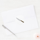 keukenmessen voor chef-koks ronde sticker (Envelop)
