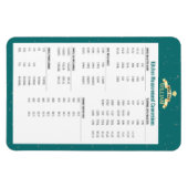 Keukenmetingconversie Chef Magneet (Horizontaal)