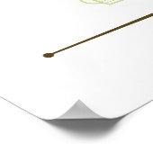 Keukenmetingsomzettingsgrafiek poster 20"x24 (Hoek)