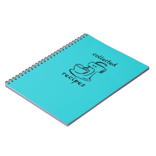 Keukenmixer Collect Recipes Journal Notitieboek (Linkerzijde)