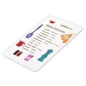 Keukenomversies Magneet (Linkerzijde)